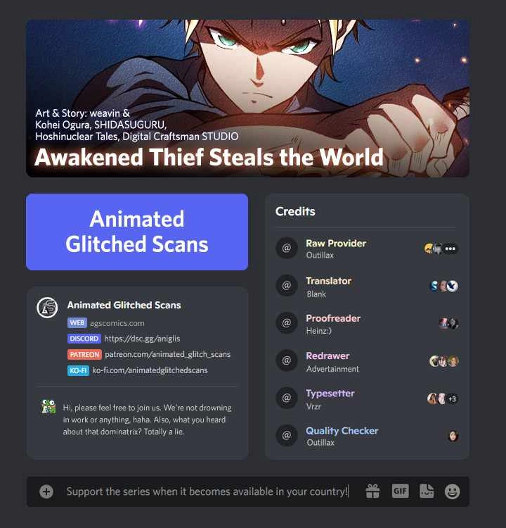 Awakened Thief Steals the World Chapter 3 1